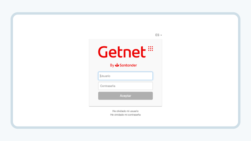 Pantalla de login solicitando usuario y contraseña